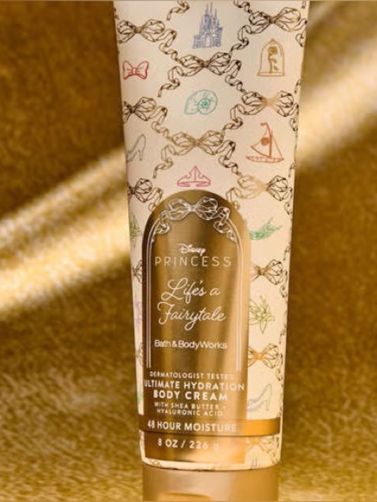 Disney Other - Bath & Body Works Disney Princess Life's a Fairytale Hydrating Body Cream -8oz